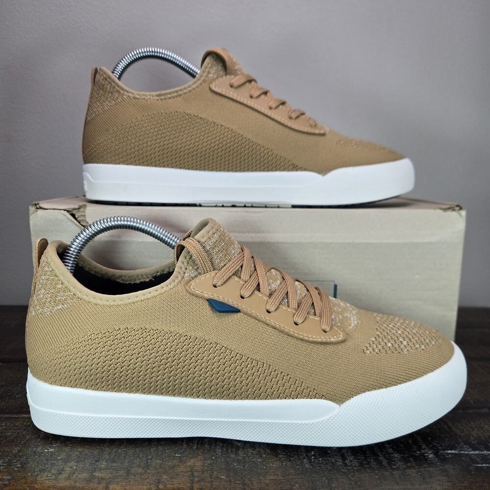 Vessi Weekend Sneaker Womens Size 9 Waterproof Shoes Oak Brown White Mens 8